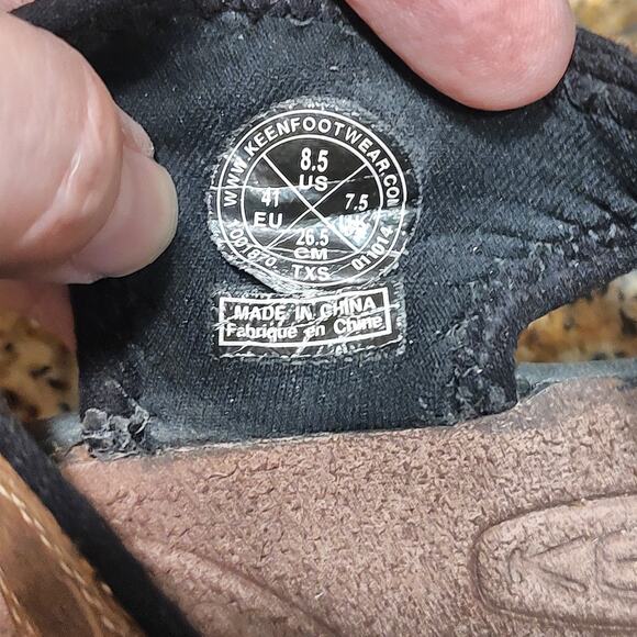 Keen Brown Outdoor Sandals 8.5 US Mens hiking Trail Water Leather Shoes Sandals main image 5